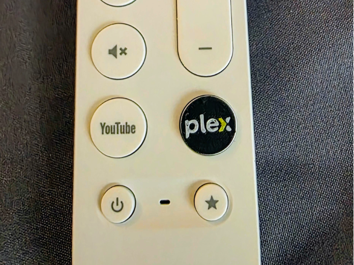 Google Remote Plex Button Cover