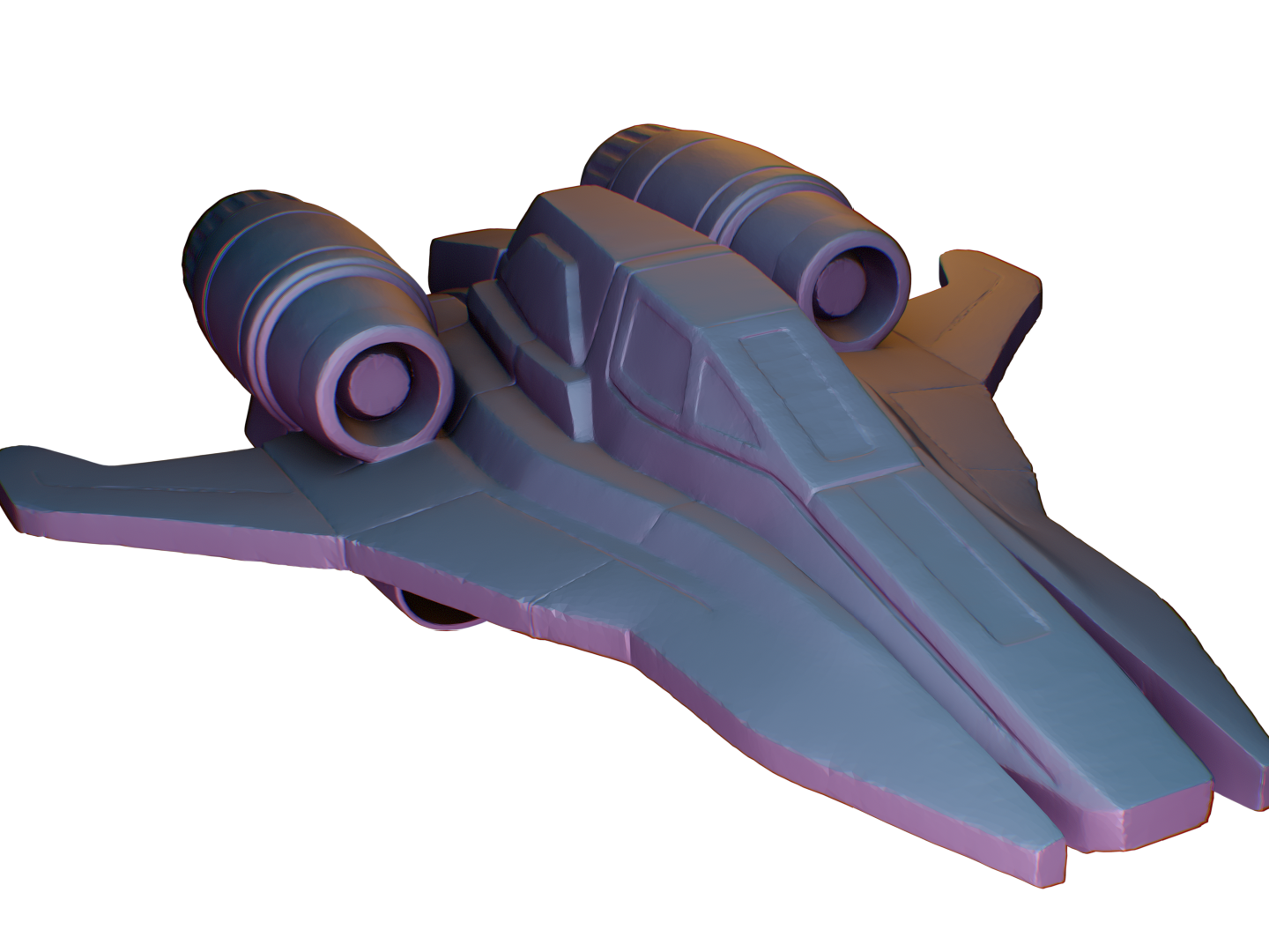 Futuristic Spacecraft
