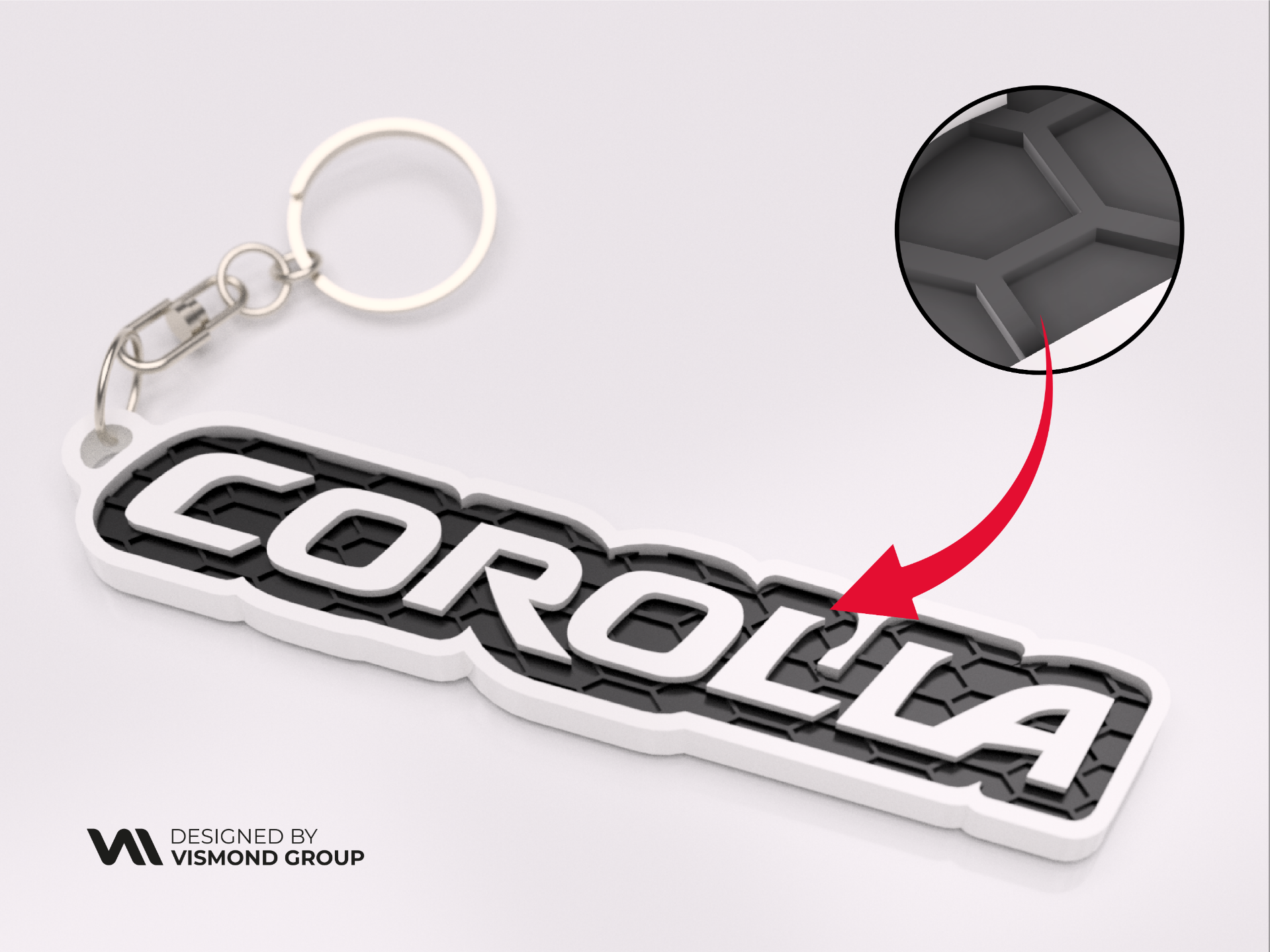 Toyota Corolla Keychain