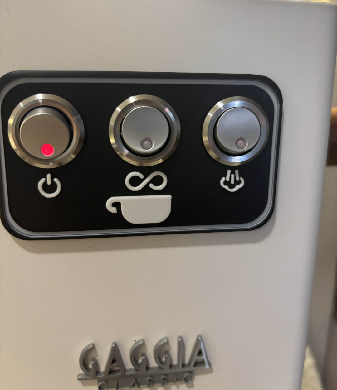 Gaggia Classic Pro 20mm Switch Panel