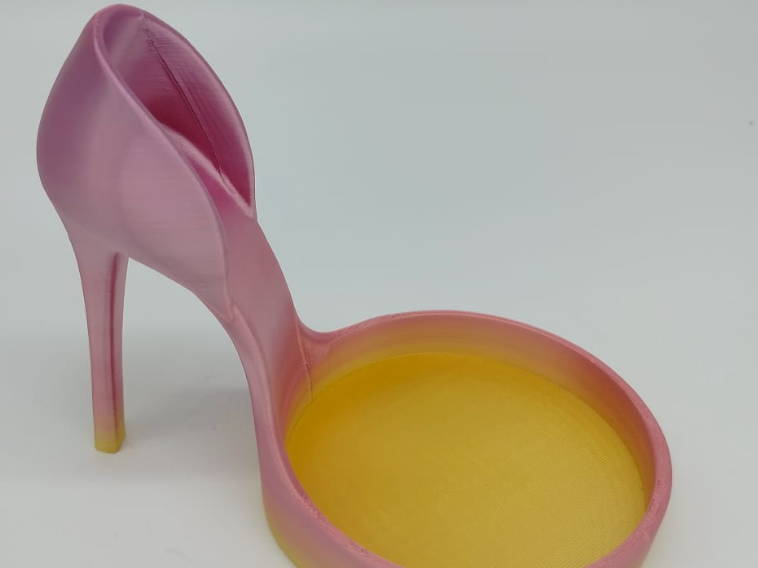 high heels flowerbox