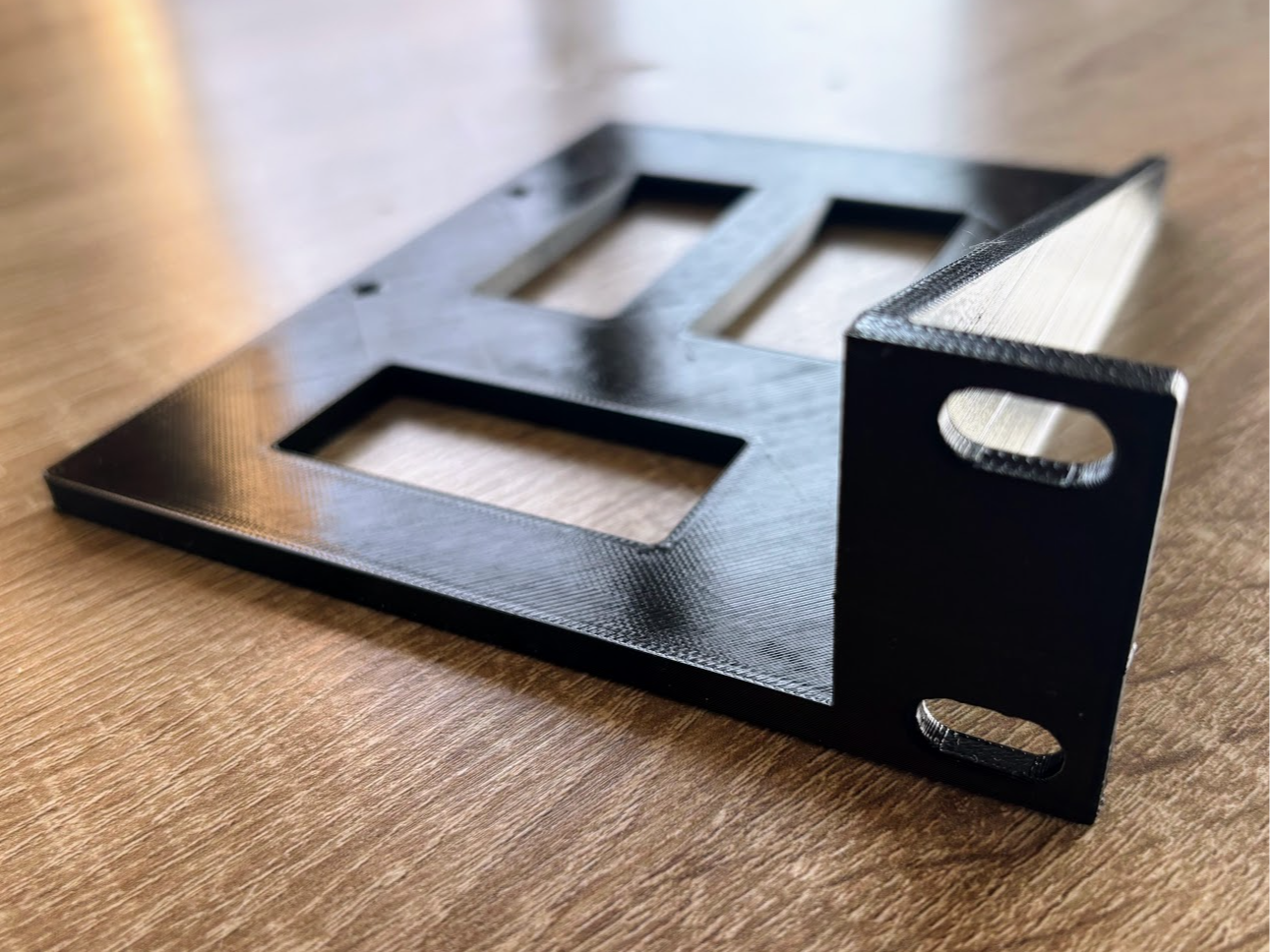 3.5" HDD rack 1U shelf tray rackmount