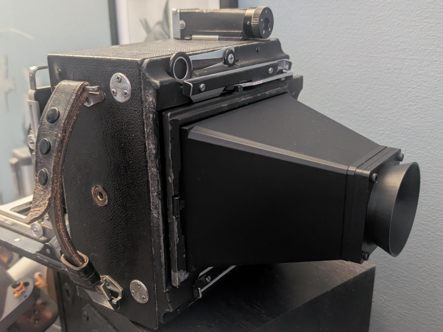 Graflex Speed Graphic 4x5 Magnifying Finder