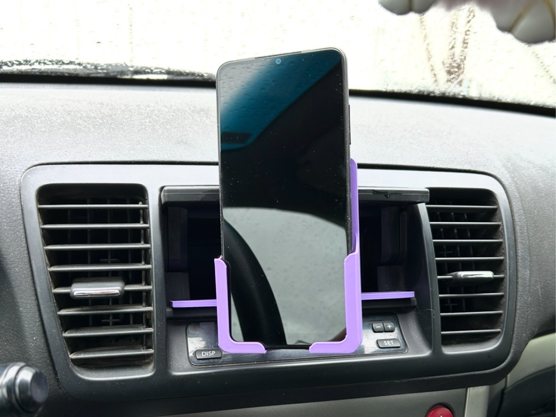 Subaru Legacy Dash Phone Holder (No Screws Needed)