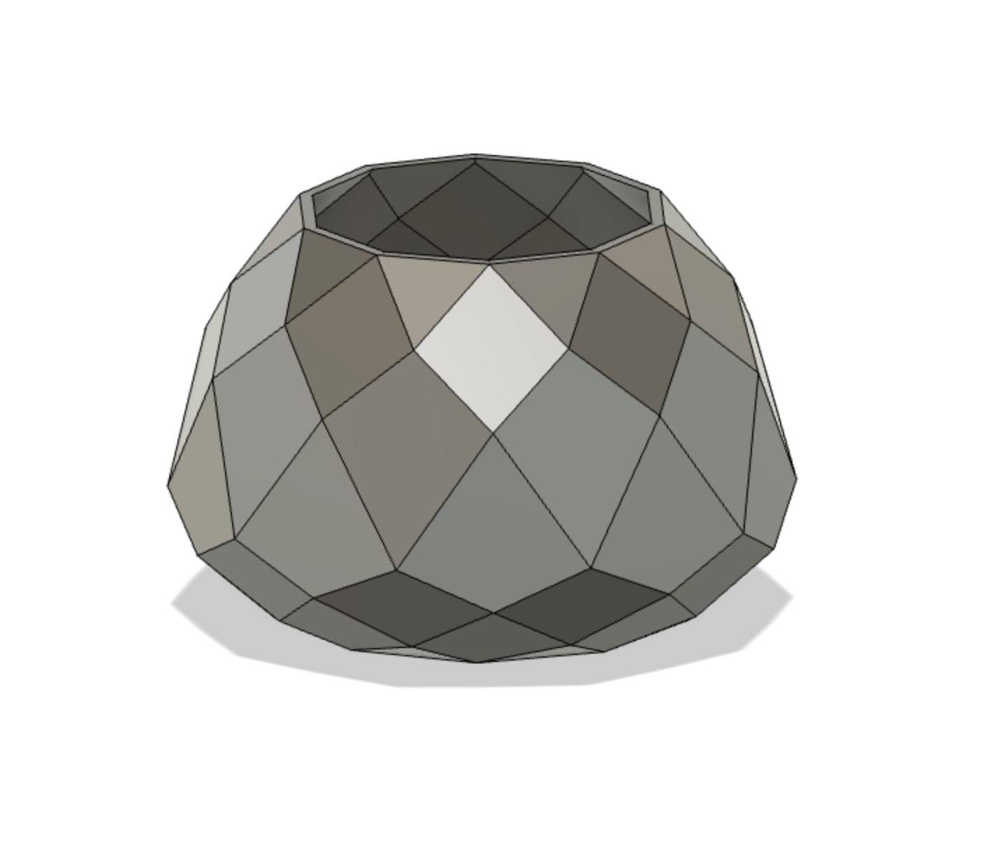 Geometric plant pot, vase