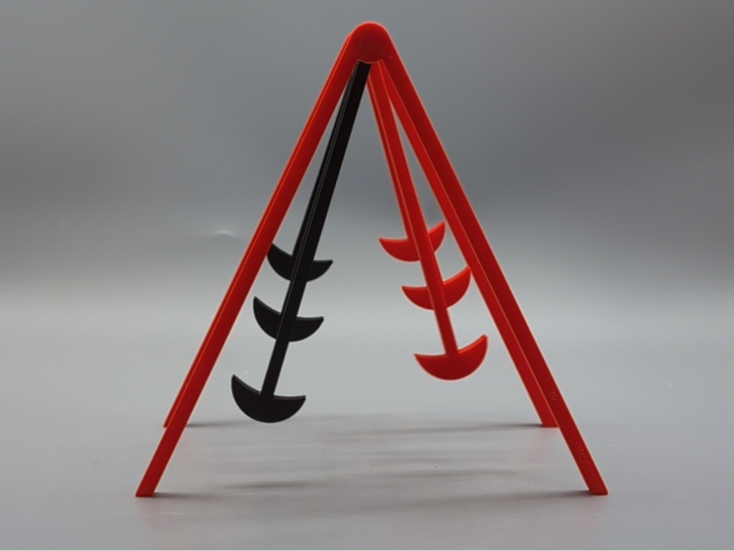 Miniature Pendulum Wave