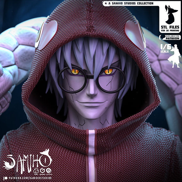 Samiho Studios - Kabuto Edo Tensei - STLs ready for printing
