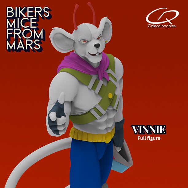 Biker Mice from Mars - Vinnie Full Figure