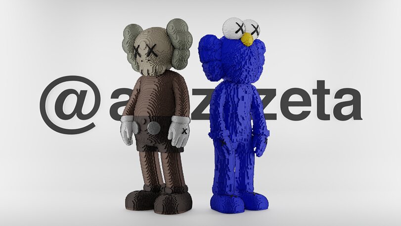 Kaws Companion x BFF 8 bits for Print