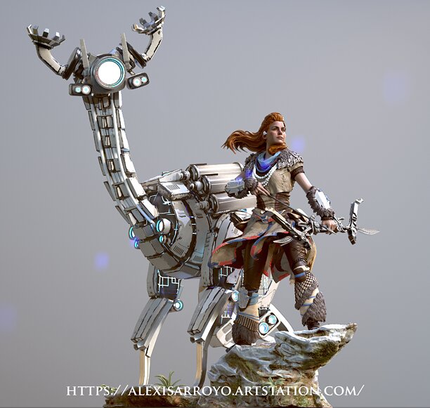 Aloy Horizon Zero Dawn full Package Commercial License