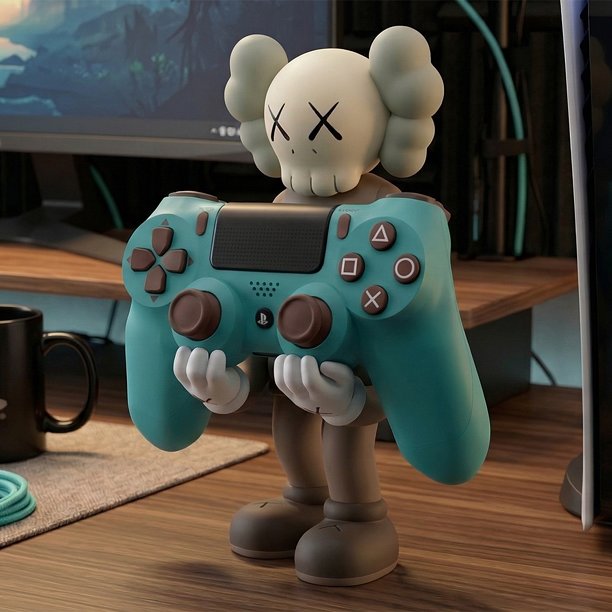 Kaws Controller Stand Sony Play Station IV 4 V 5 for Print