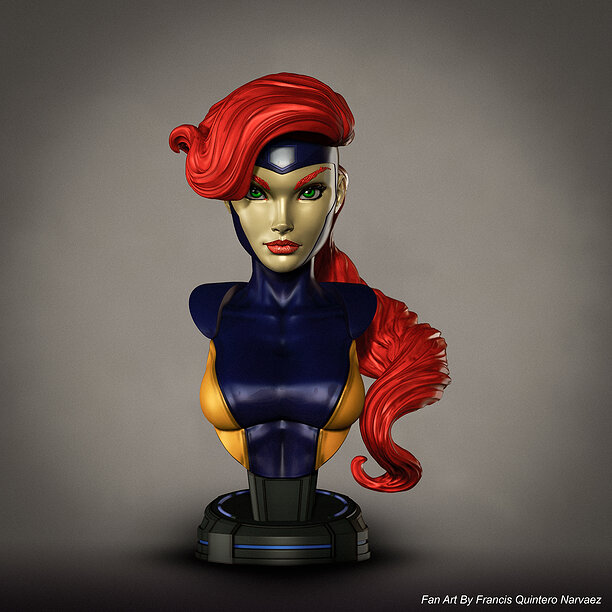 Campbells Jean Grey Bust