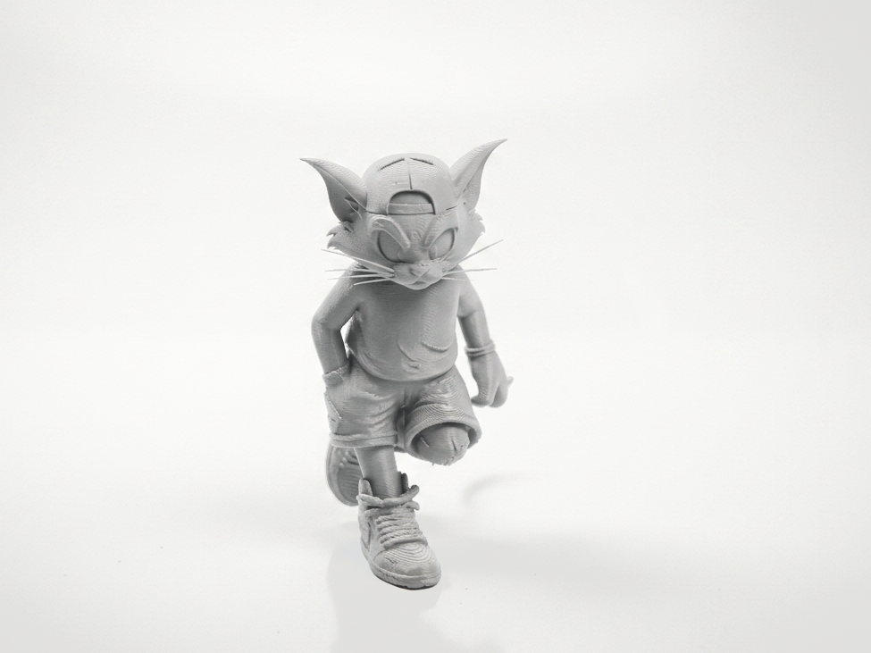 Cat Chilling Figurine Animal 3D Printable
