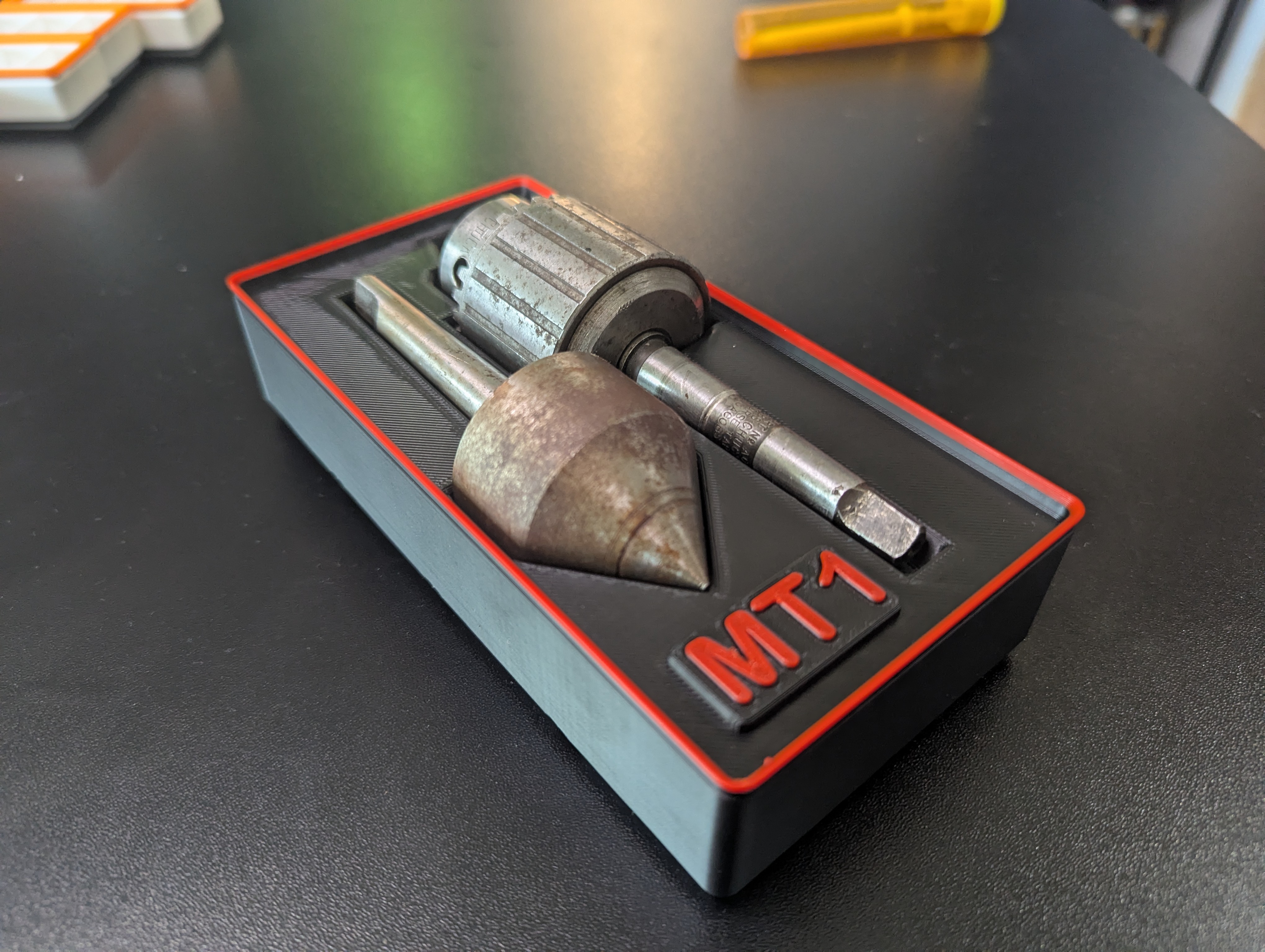 MT1 JACOBS CHUCK A LIVE CENTER GRIDFINITY FOR RIVETT 715 LATHE