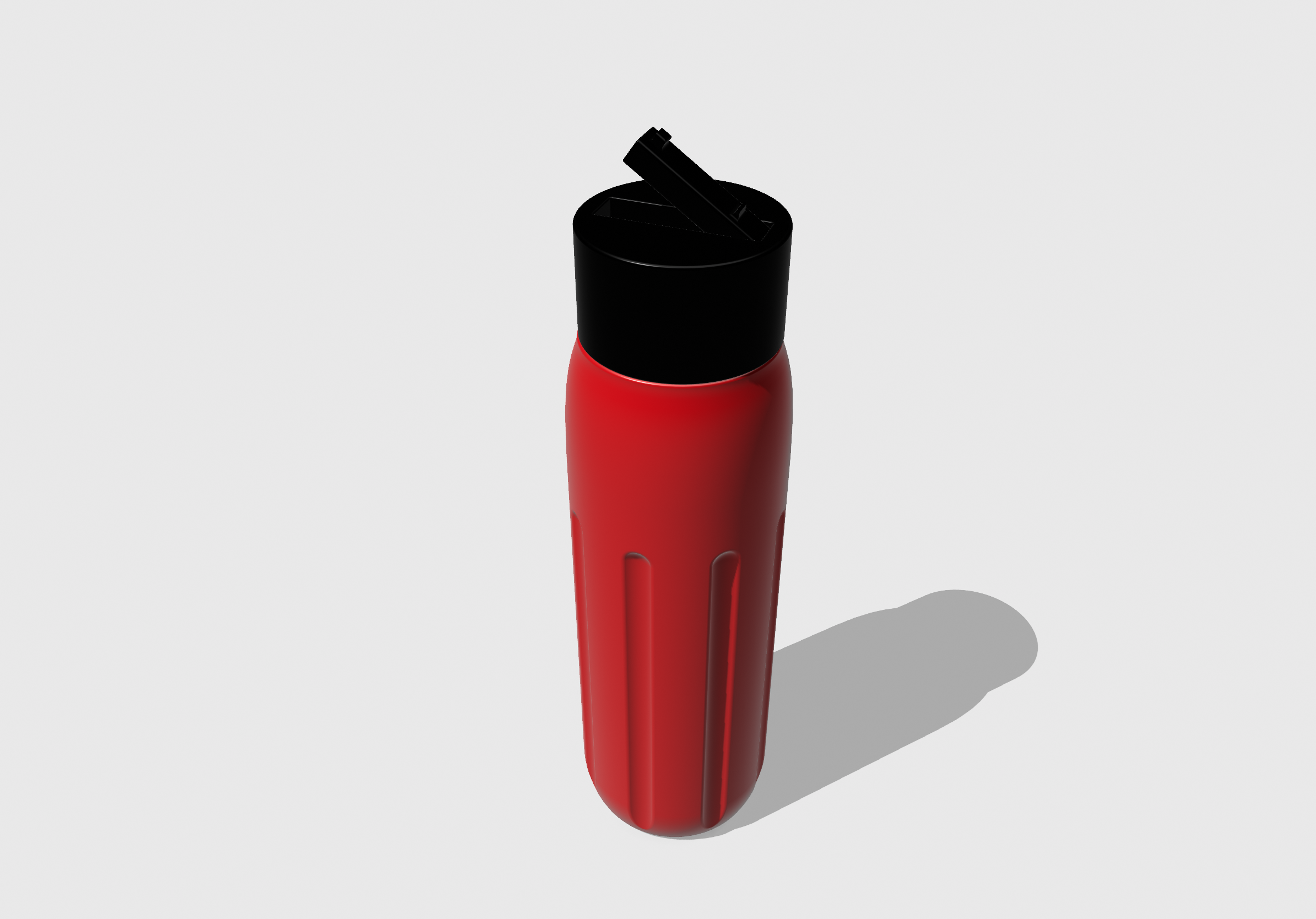 Trinkflasche PETG / Bottle PETG ergonomisch