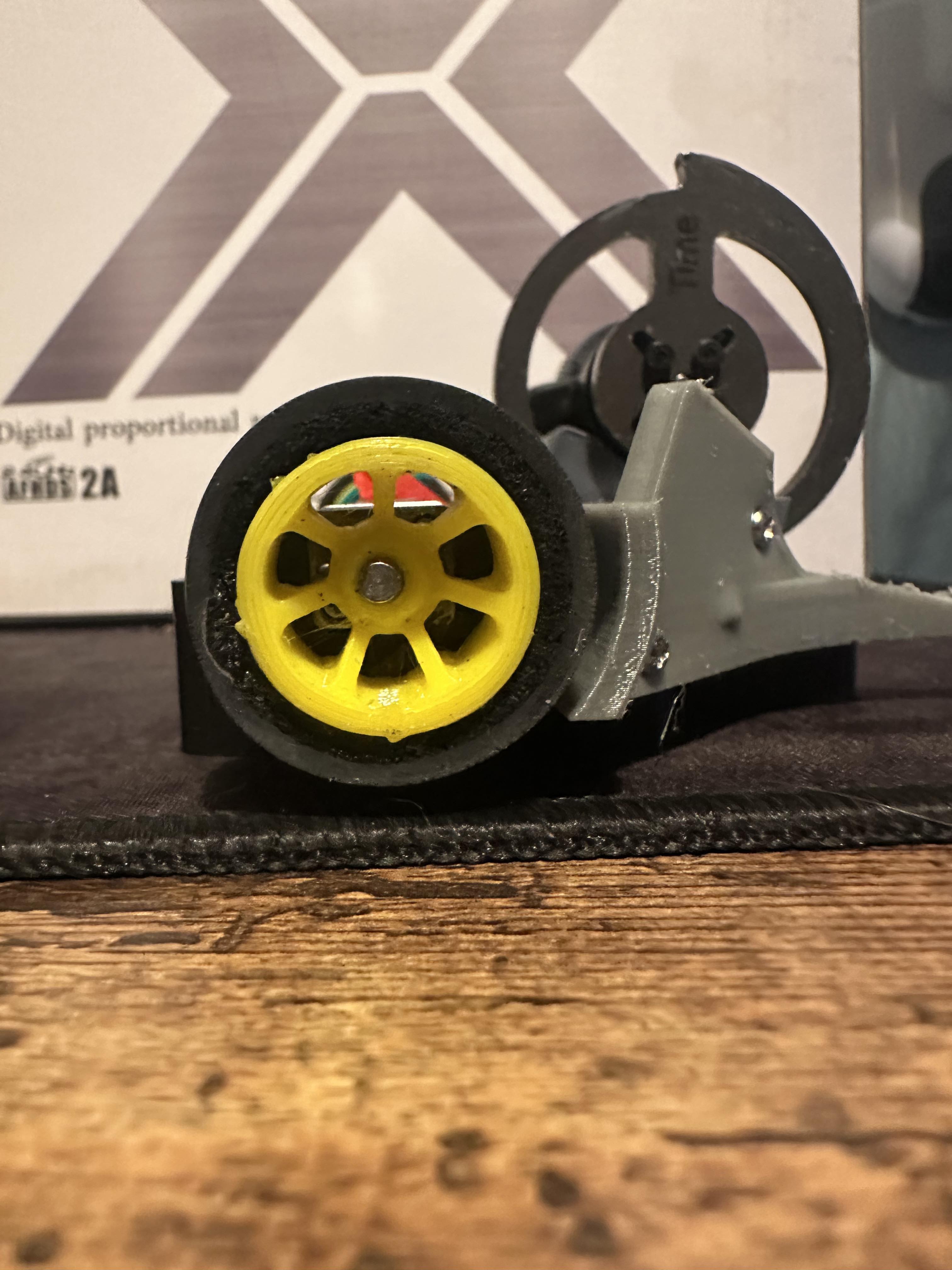 Ranglebox 30mm Tyre Hub - 3mm D shaft