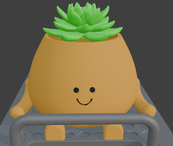 FreeForm Happy Pot – Modular Planter for Cooler Master Qube 540