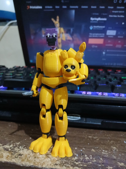DSaF William Afton/Dave Miller/Purple Guy head for dummy 13