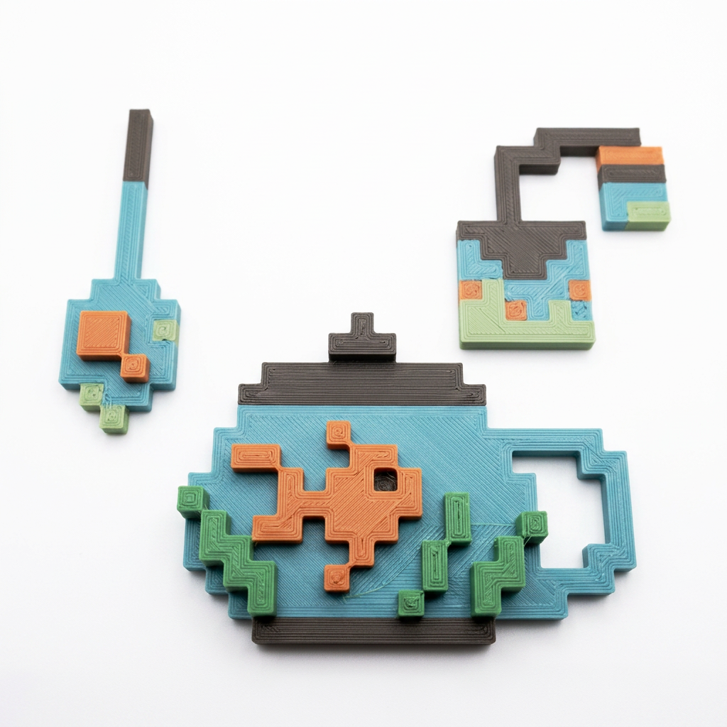 Tea Fish Blocks! Software and Model