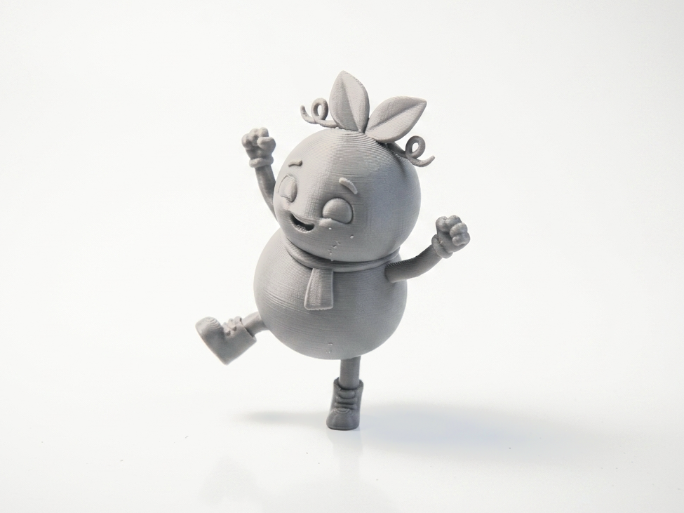Happy Fruit Character Figurine Collectible 3D Printable