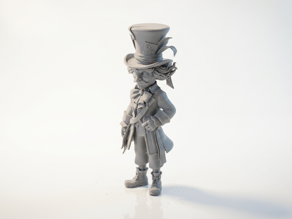 Mad Hatter Figurine Movies TV Collectible 3D Printable