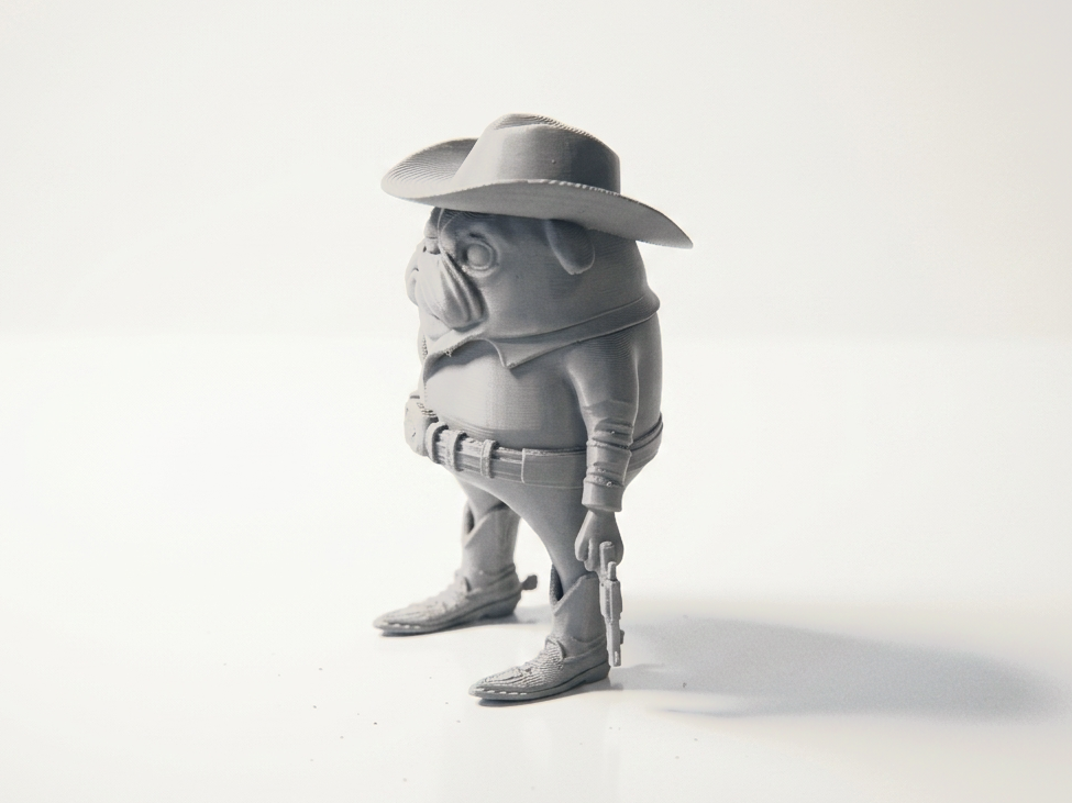 Cowboy Dog Figurine Animals 3D Printable