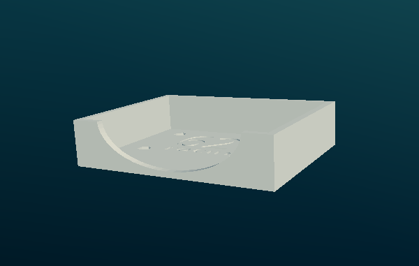 Radio Tray for DKS Basic R/C Chassis