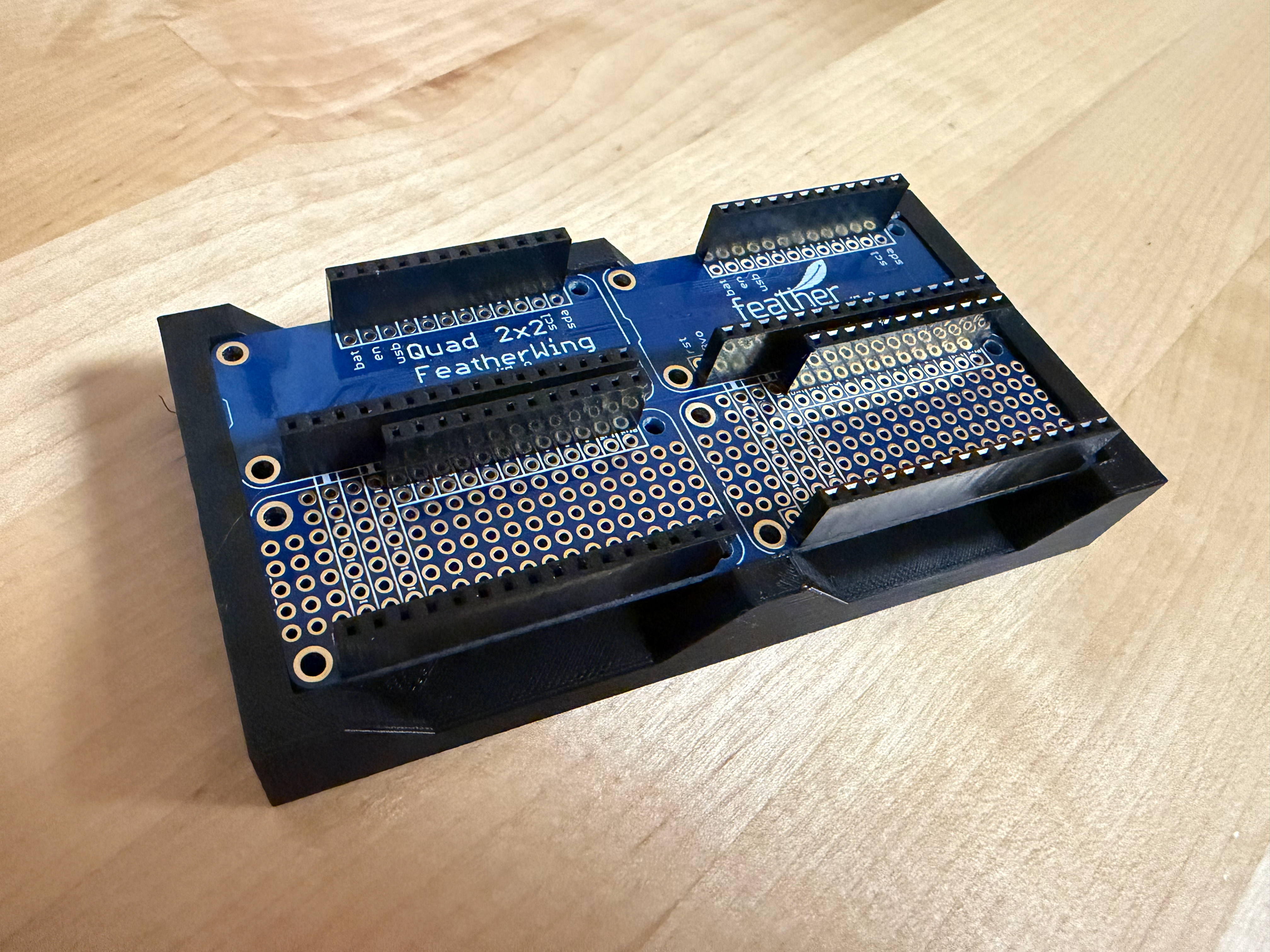 FeatherWing Quad 2x2 Mini Bumper