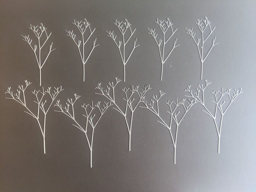 Tree Branch / Shrub Armature - D&D Scatter
