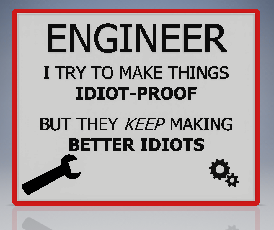 Engineer sign