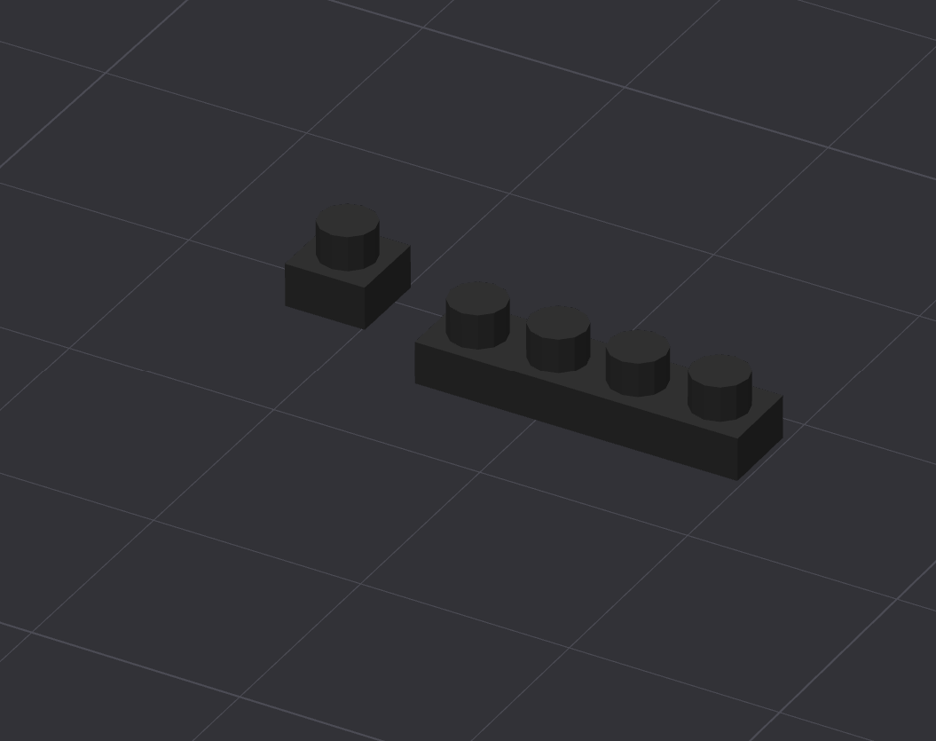 Nano block self print attempt base