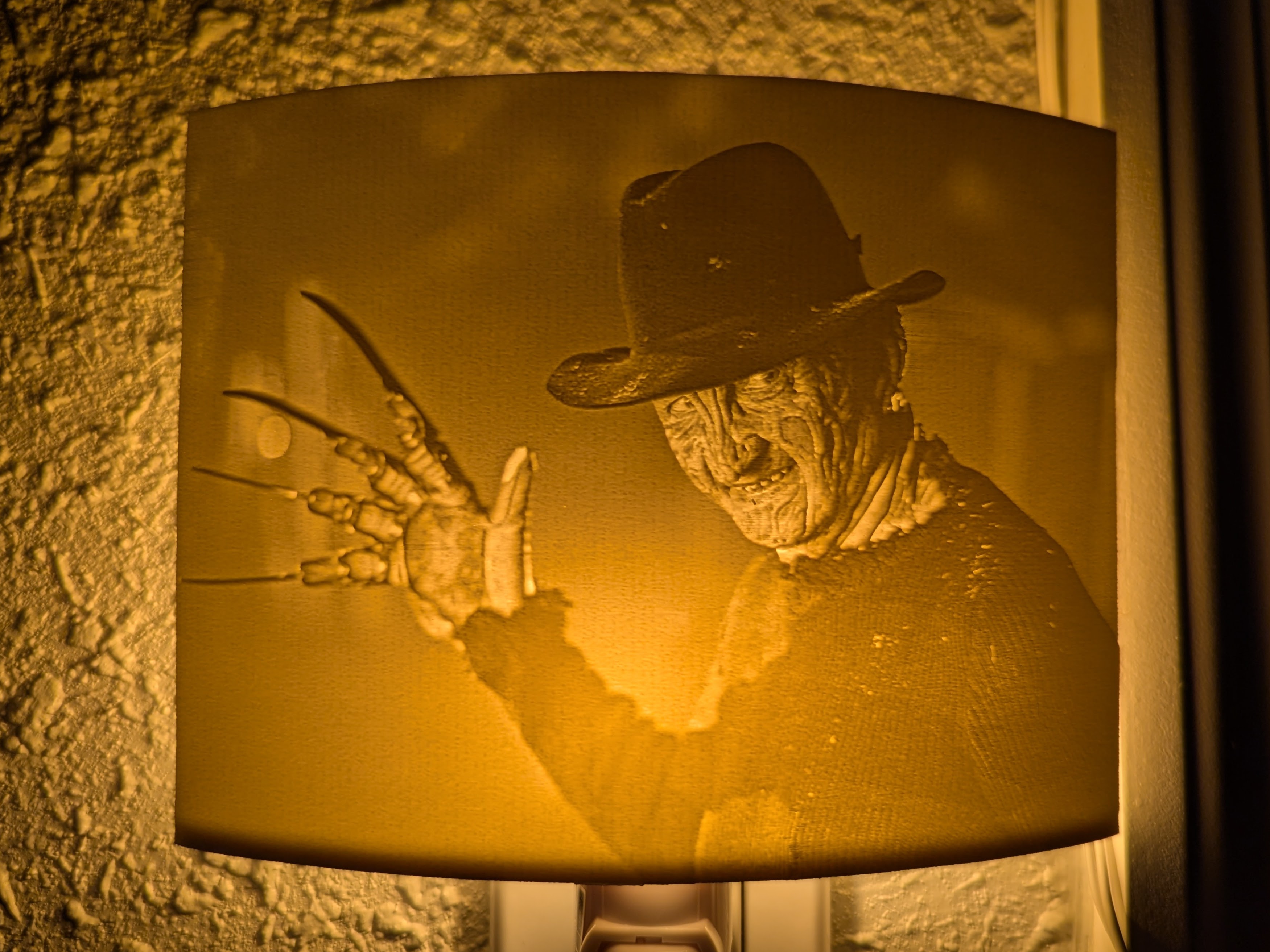 Nightmare on Elm Street - Freddy Krueger Litho Night Light