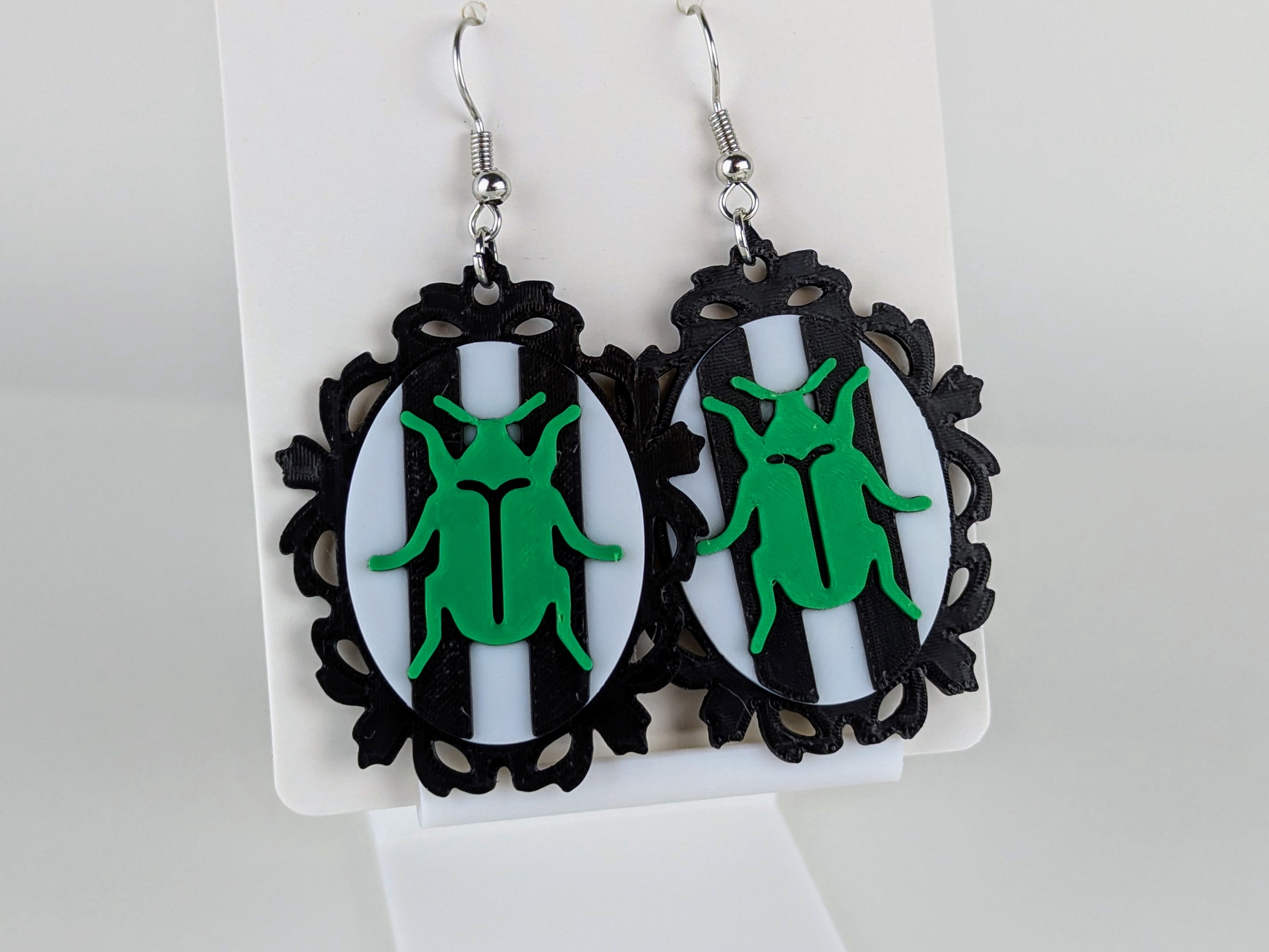 Beetlejuice Victorian Earrings