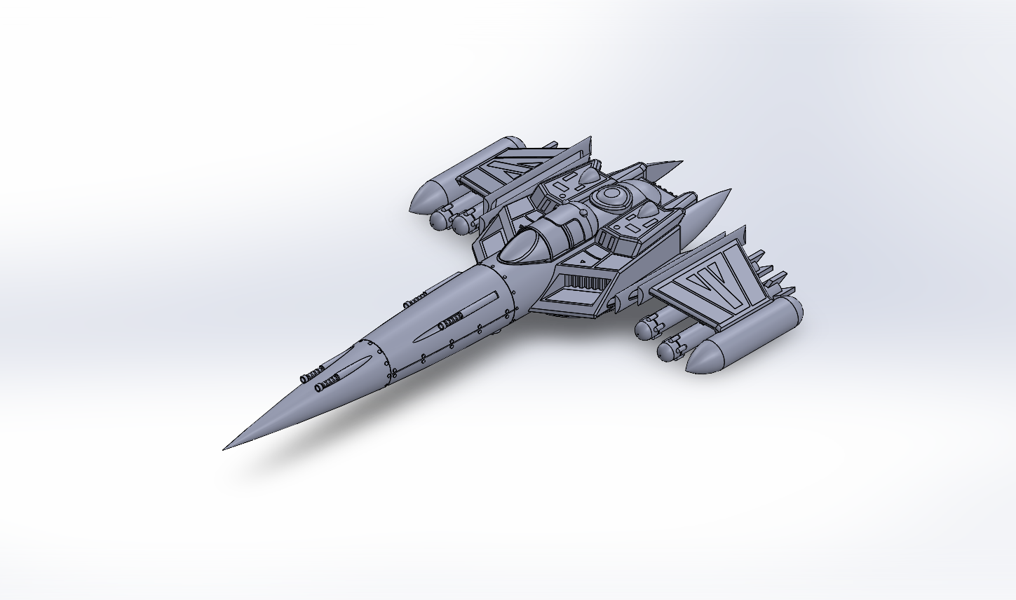 DDF Largo Starfighter Skyward
