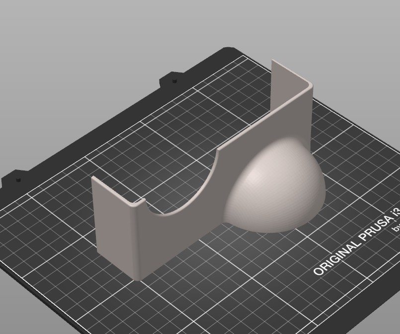 FT891 speaker reflector prototype