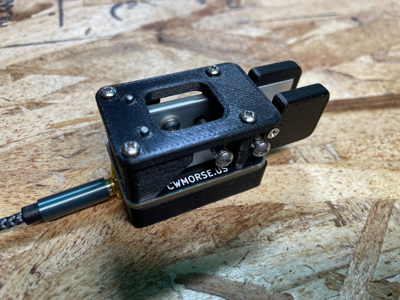 CW Morse SP4 N0SA Replacement Bottom with 3.5mm Jack