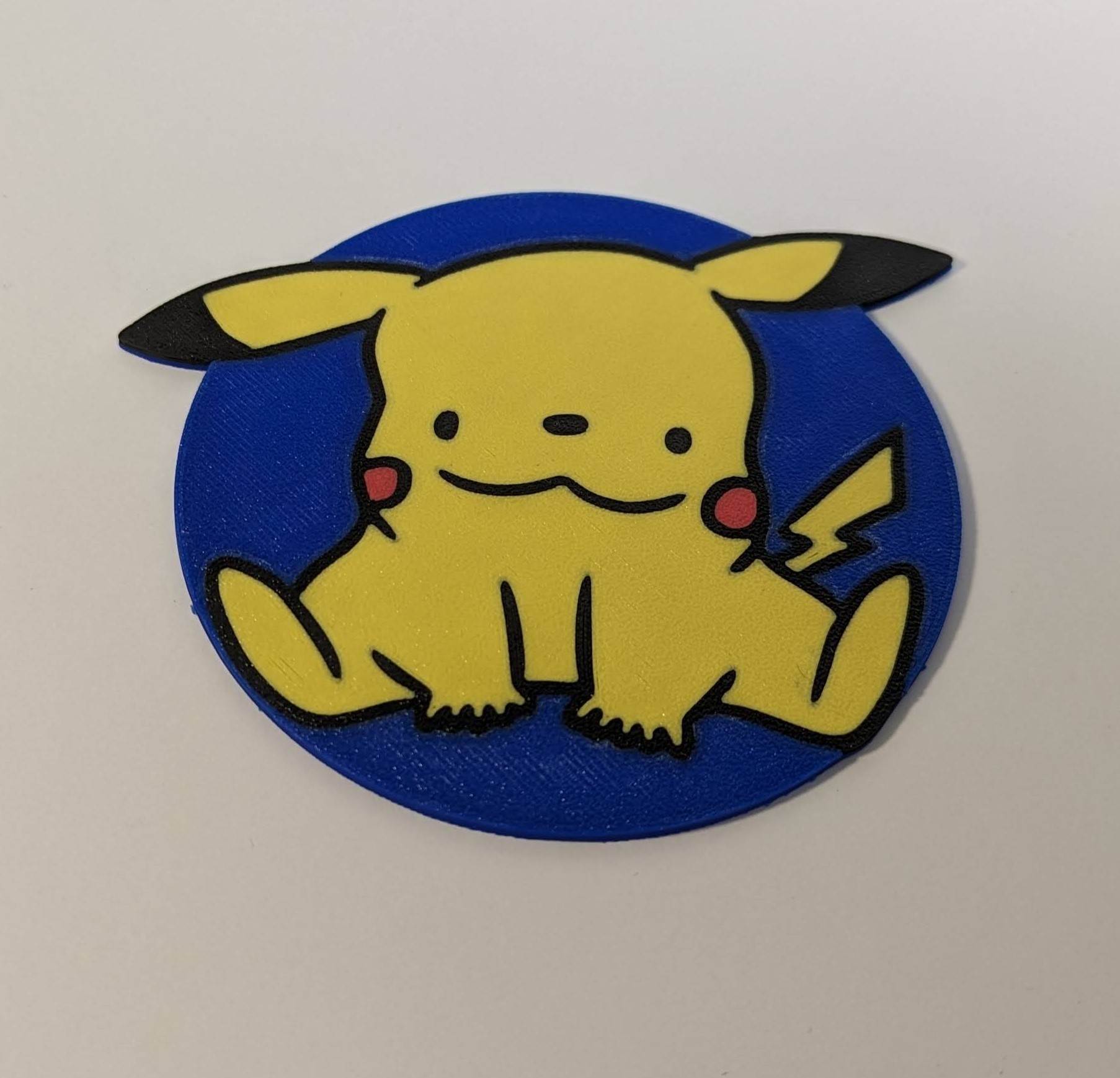 Derpemon Derpichu drink Coaster - pokemon inspired