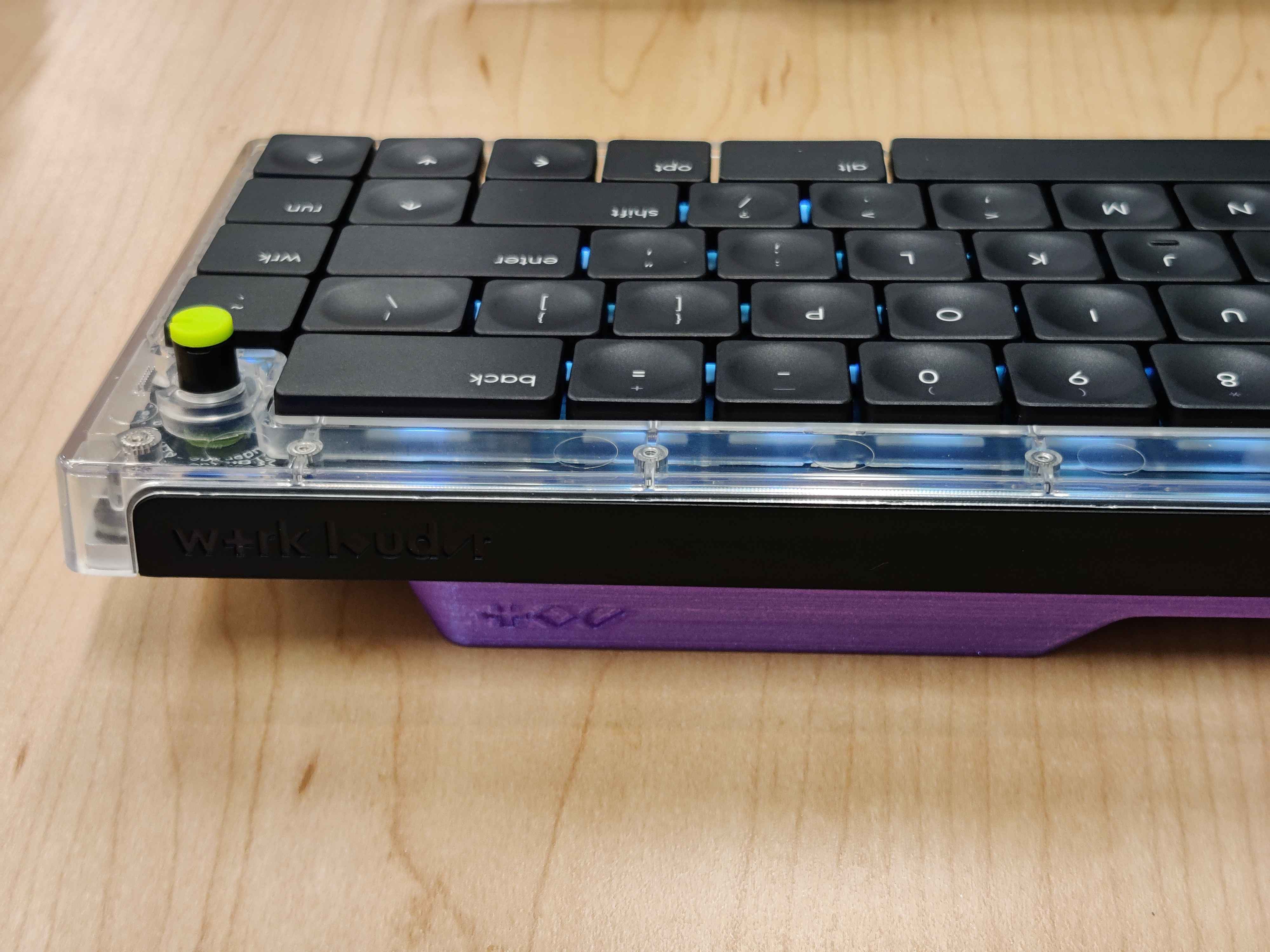 Work Louder Nomad E Higher Rear Riser and Dongle Holder