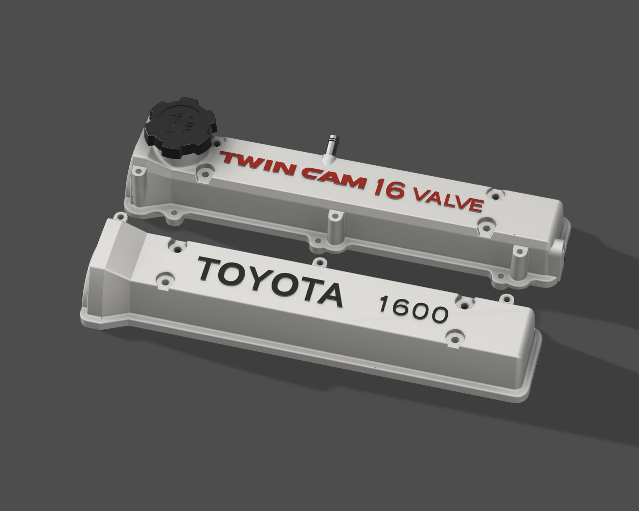 Toyota 4AGE 16V cam covers