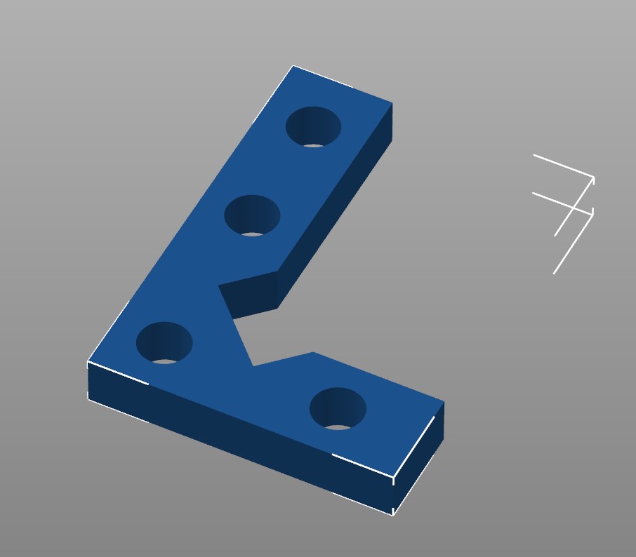 Small Square Tool 3cm x 4cm with silver ratio