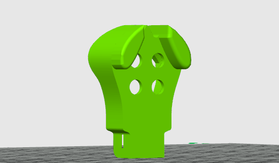 Grinderino paws with grinding nubs