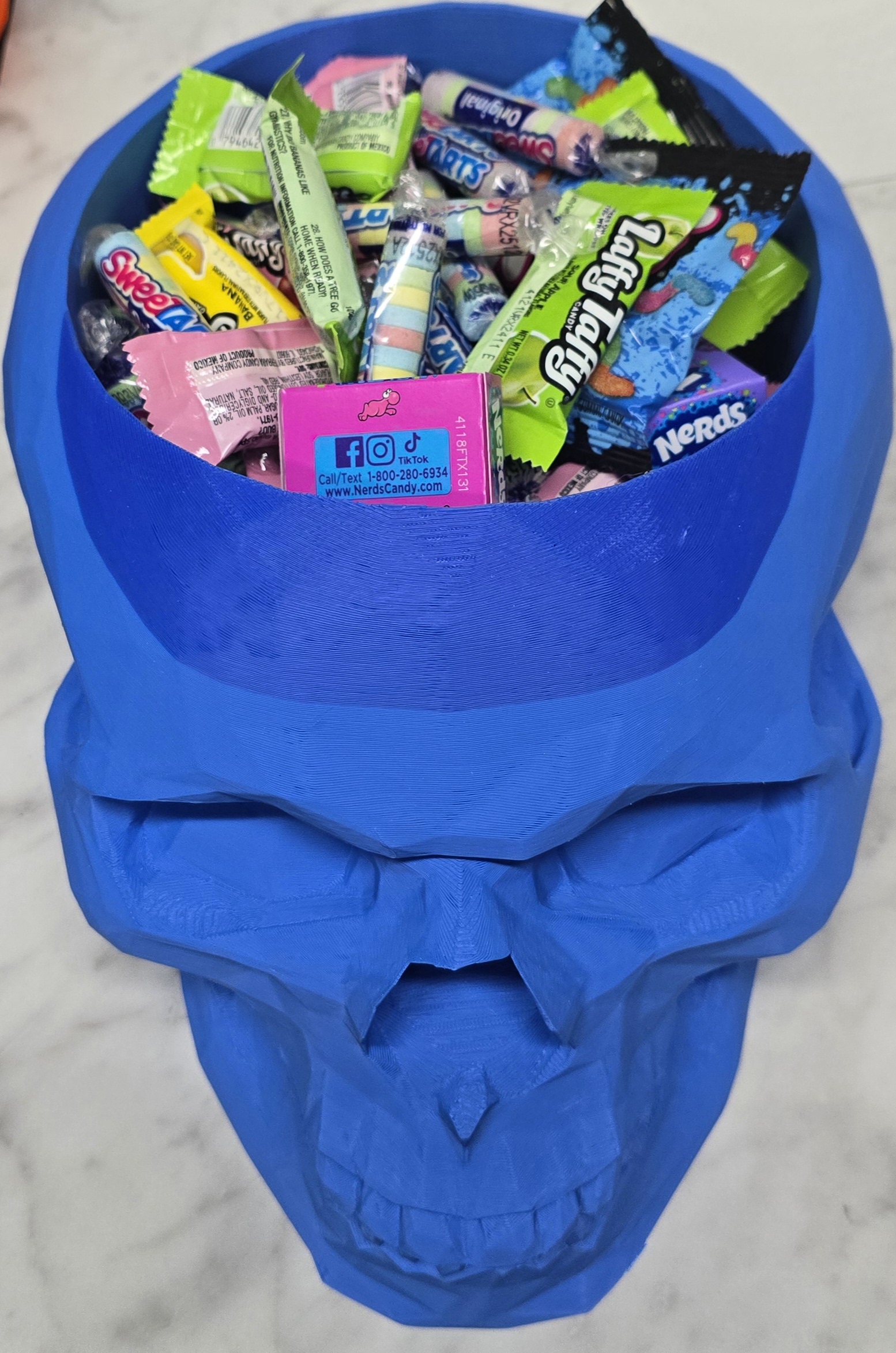 Skull Bowl for Halloween Candy