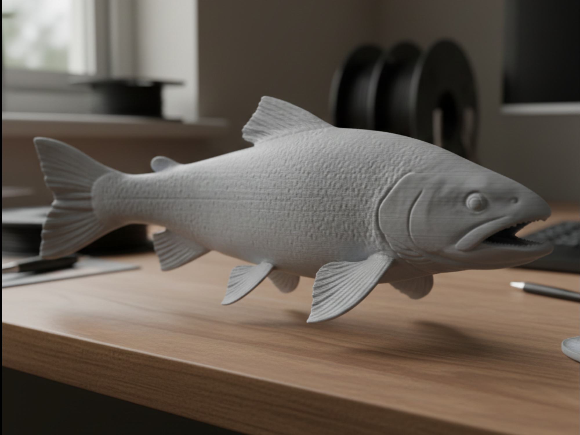 Trout – Standalone Fish Sculpture