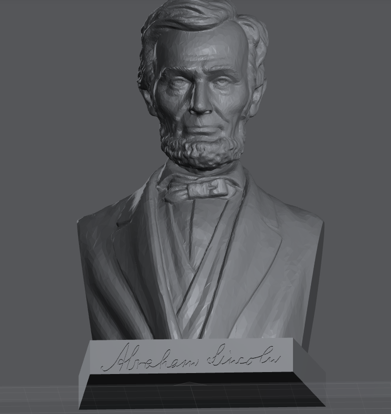 Abe Lincoln Bust, Signature Edition