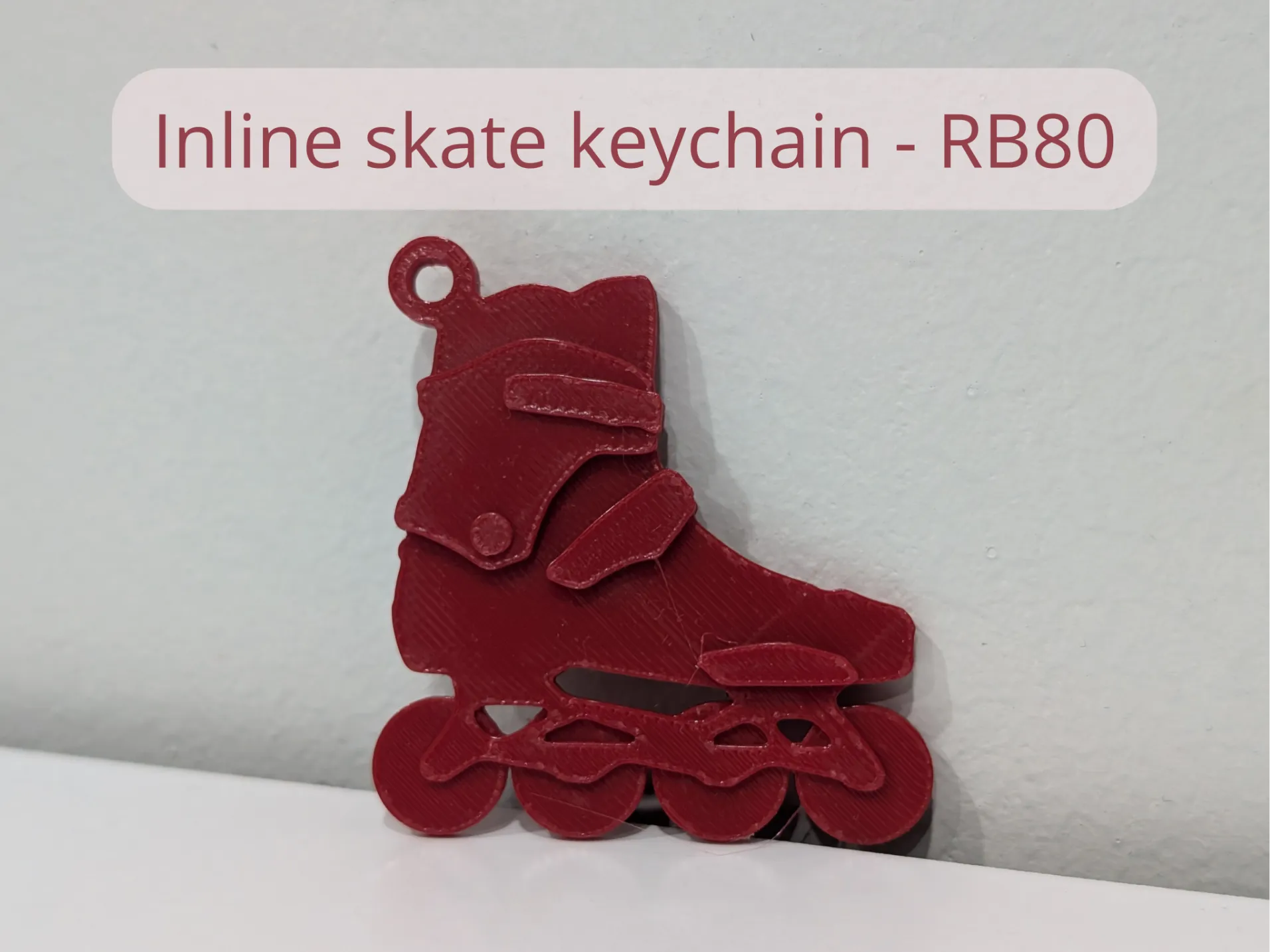Inline skate keychain - RB80