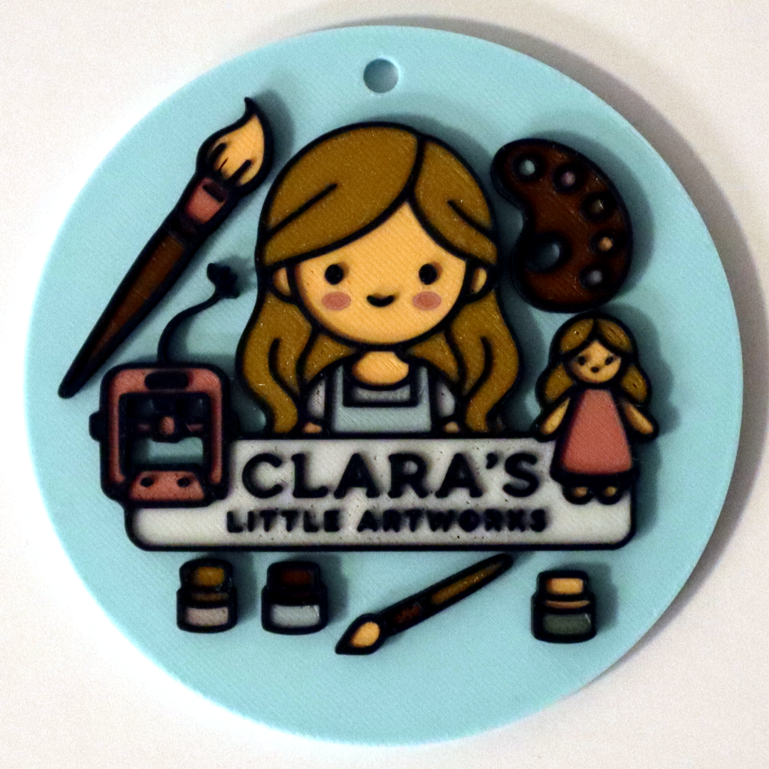 Clara's Little Artworks Logo