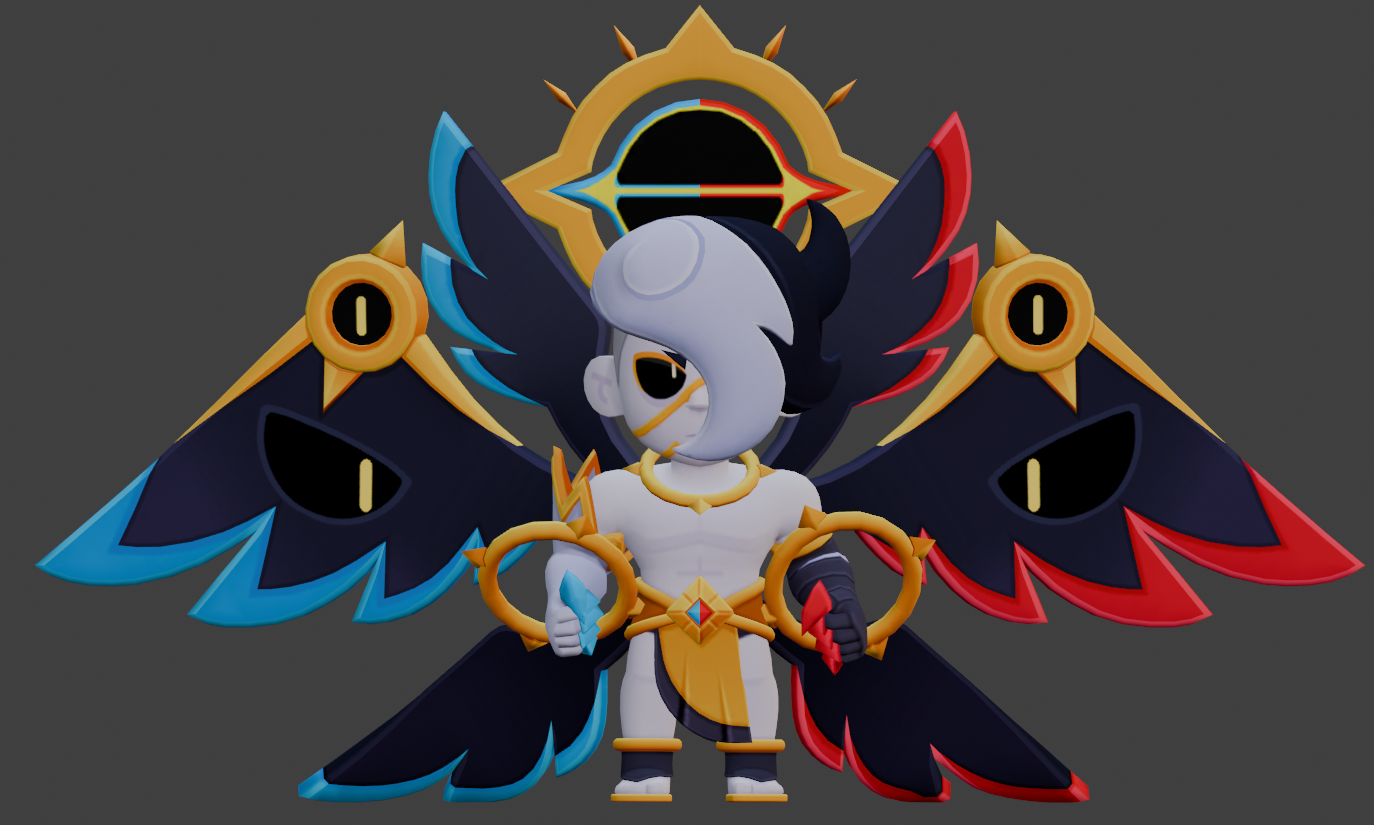 Dark Angel Edgar - Brawl Stars