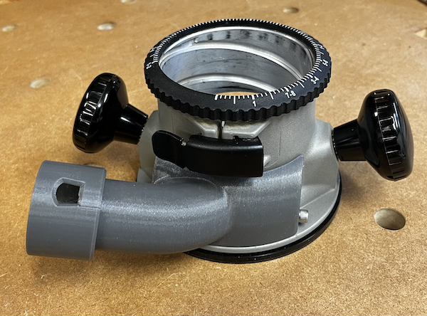 Porter Cable 1001 Router Base Dust Attachment