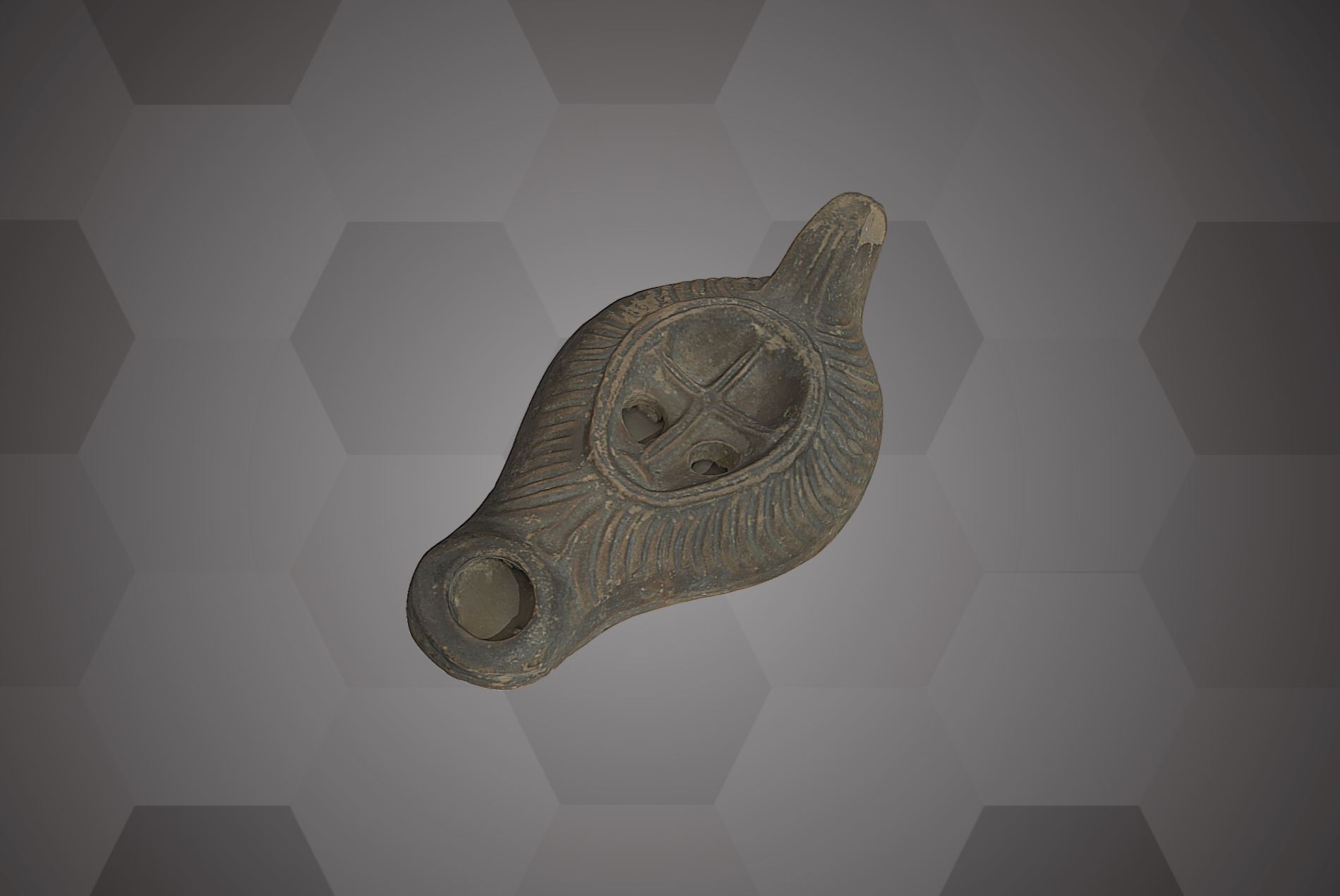 Roman Oil Lamp (NHMW-Prae 17.826)