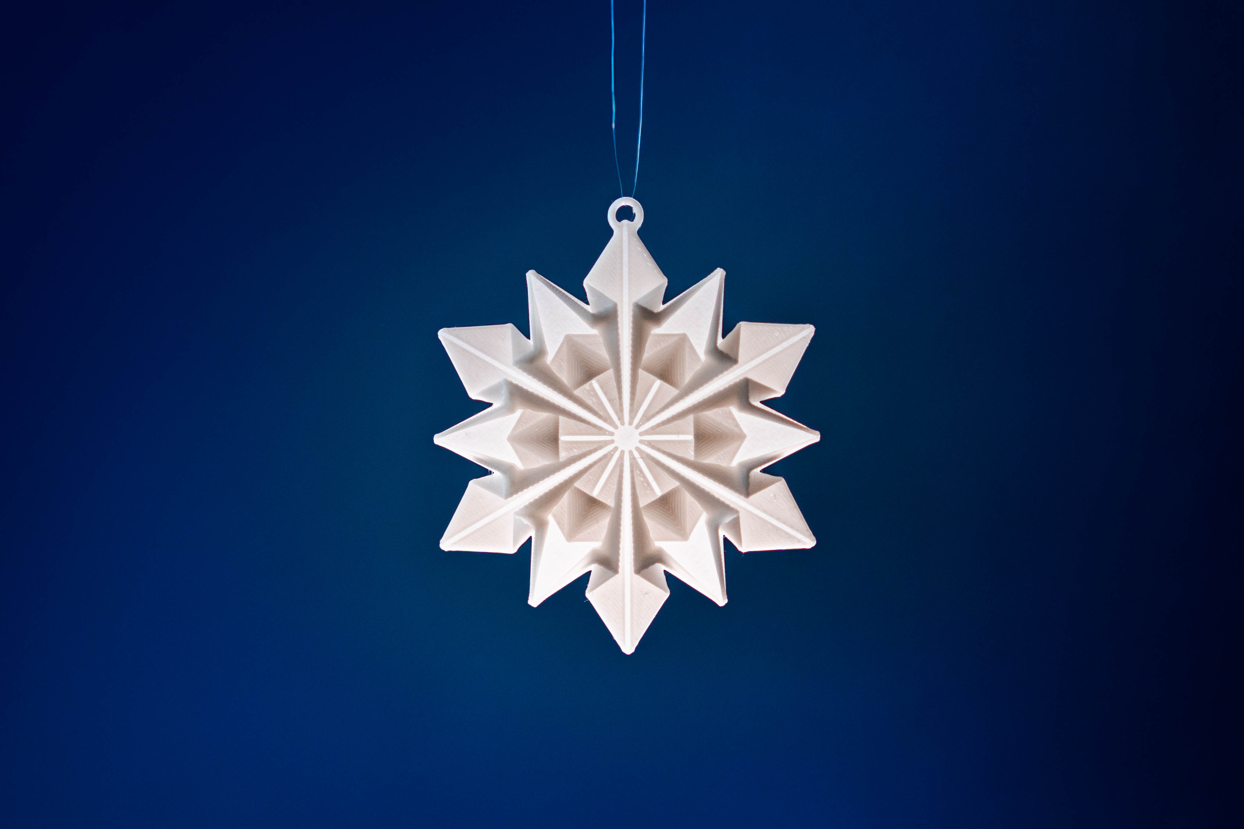 Origami Snowflake Ornament